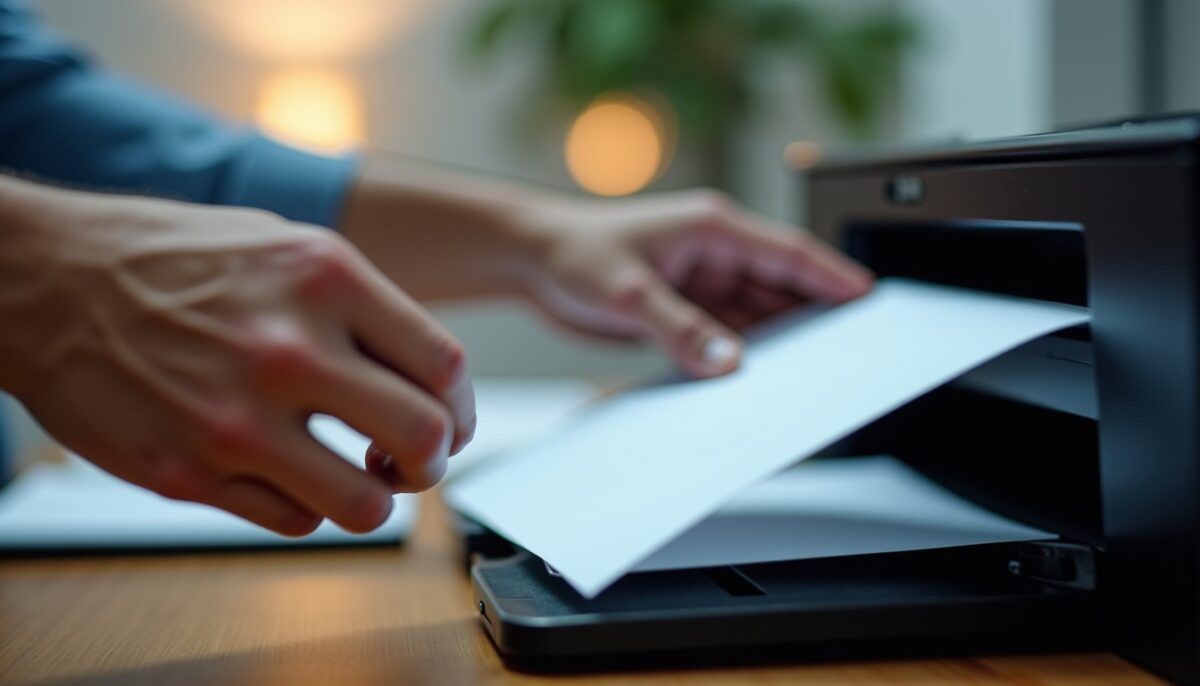 Imprimante qui imprime des pages blanches : causes probables et tests rapides pour agir sans perdre d’encre